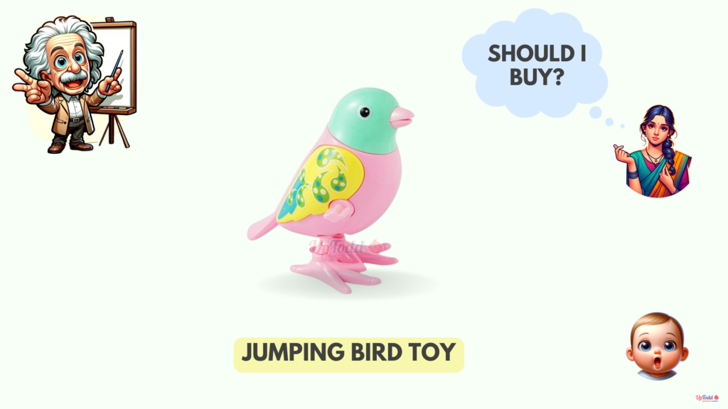 Jumping Bird Toy 