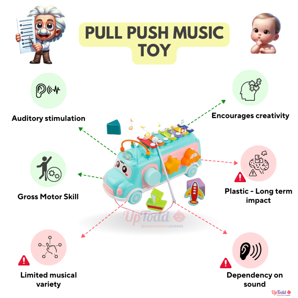 Pull Push Music Toy Benefits